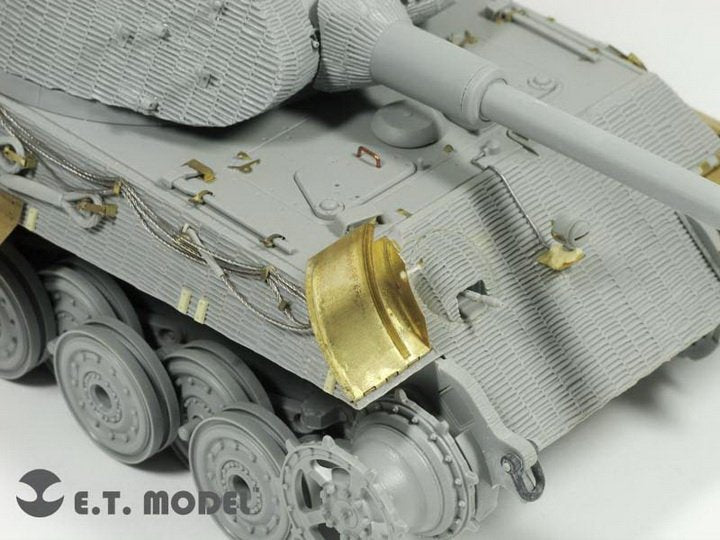 E.T. Model EA35-027 WWII German King Tiger/Jagdtiger Fender &amp;amp; Side Skirts For DRAGON Kit 1/35 – immagine 4