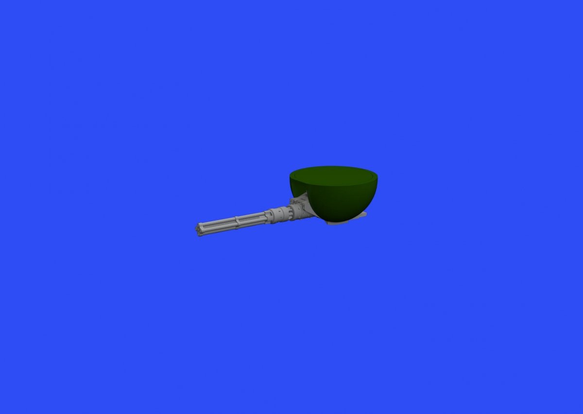 Eduard 648587 Mi-24V 9A624 machine gun 1/48 ZVEZDA – immagine 3