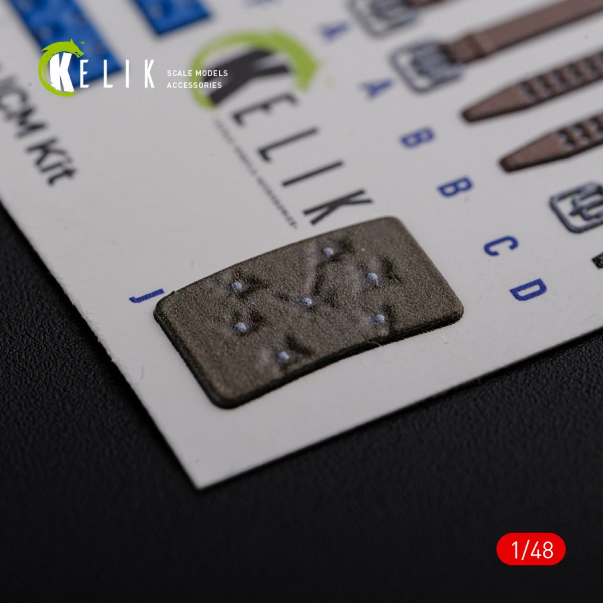 KELIK K48085 KI-21 interior 3D decals for ICM kit 1/48 – image 10