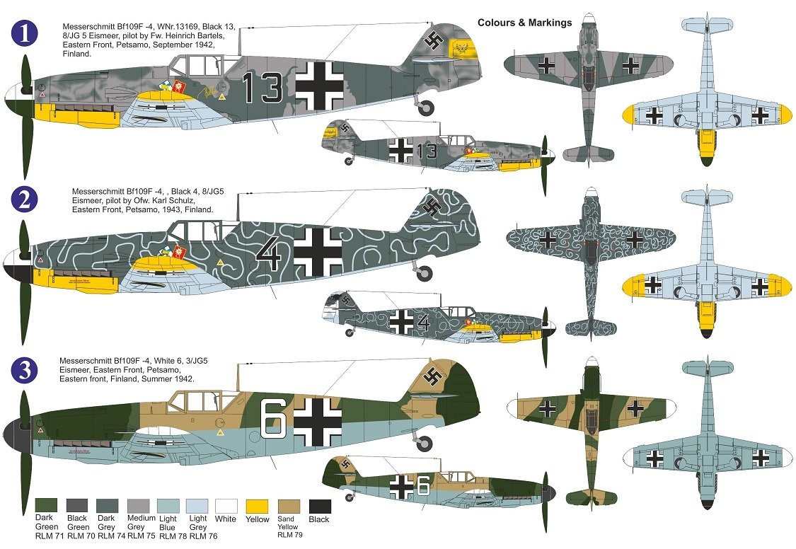 AZ Modèle AZ7685 Bf 109F-4 « JG.5 Eismeer » 1/72 – image 2