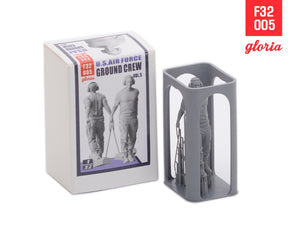 Gloria F32005 Ground Crew US Air Force vol.5 3D Printed Figures 1/32 – imagen 2