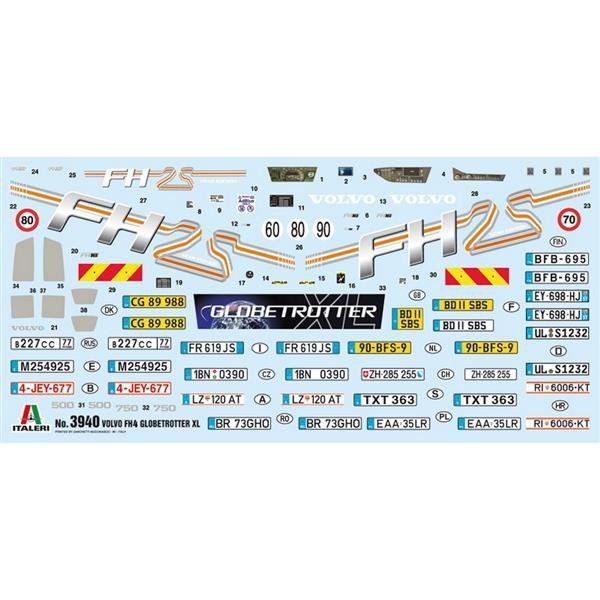Italeri 3940 VOLVO FH4 GLOBETROTTER XL 1/24 – Bild 2