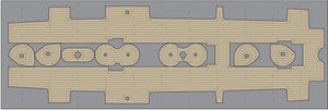 Pontos 35031WD1 SMS Emden/Dresden Wooden Deck set 1/350 – Bild 2