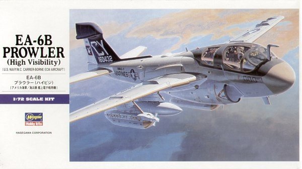 Hasegawa E8 EA-6B Prowler High Visibility 1/72
