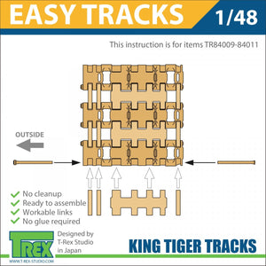 T-Rex Studio TR84011 Porsche Jagdtiger Tracks 1/48 – Bild 5