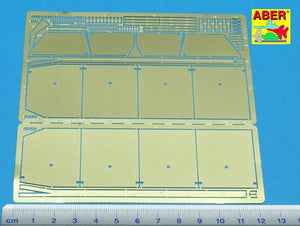 Aber 35A054 Side skirts for PzKpfw III (1/35)