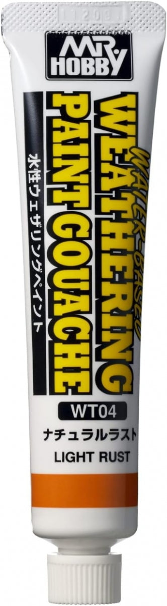 Peinture à l&amp;#39;eau effet vieillissement Gunze Sangyo WT-04, gouache rouille claire, 20 ml