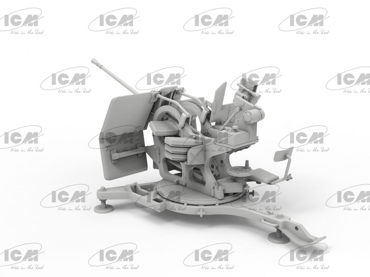 ICM 35717 Flak 38 WWII German AA Gun 1/35 – immagine 5