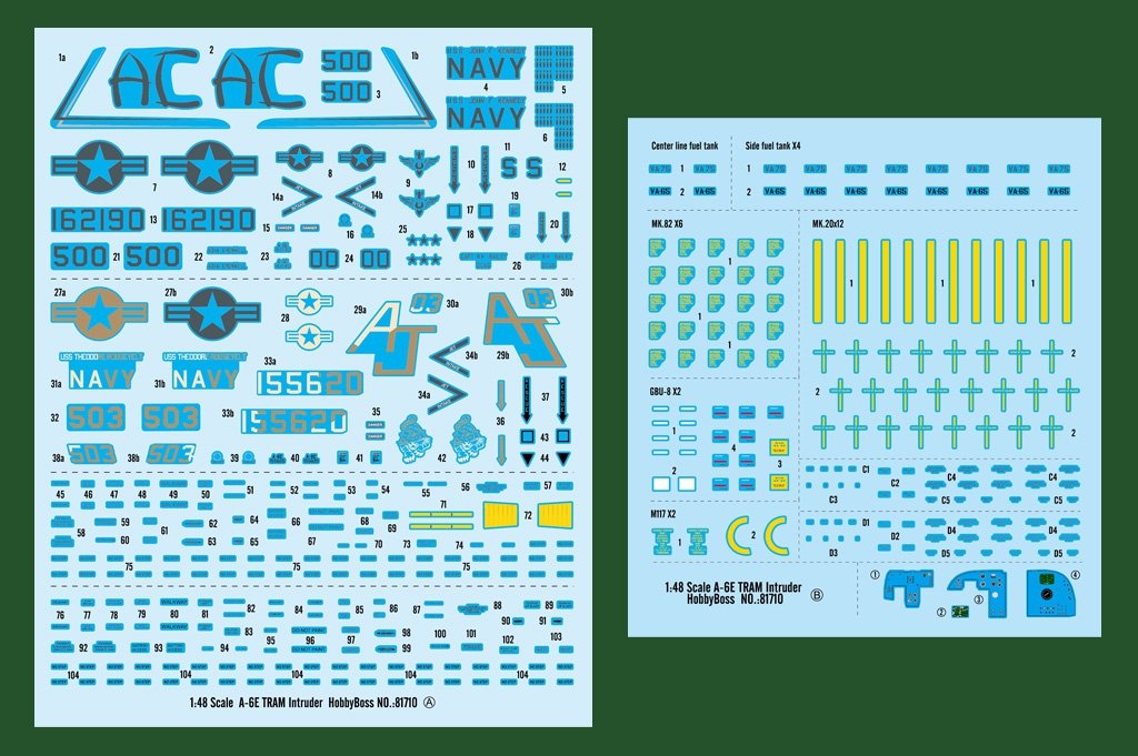 Hobby Boss 81710 A-6E TRAM Intruder – Bild 4