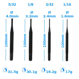 Modelcraft PPU1121-S 4 Pce Drive Pin Punch Set (100mm) – immagine 2