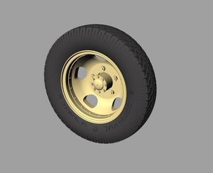 Panzer Art RE35-333 Ford 3000 road wheels (commercial pattern) 1/35 – image 2