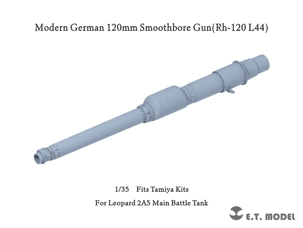 E.T. Model P35-343 Modern German 120mm Smoothbore Gun(Rh-120 L44) 1/35