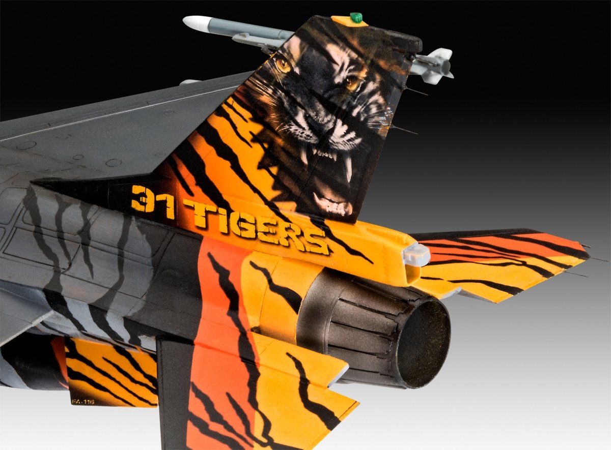 Revell 03860 Tiger Meet 2018 Lockheed Martin F-16 MLU 31st Sqn. Kleine Brogel 1/72 – Bild 5