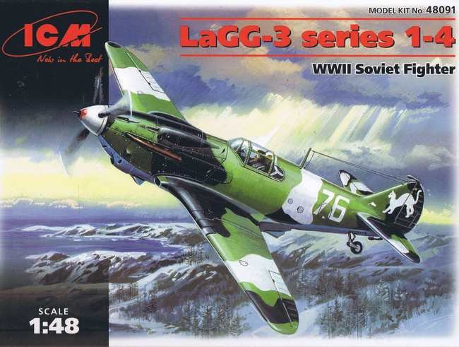 ICM 48091 LaGG-3 series 1-4 1/48