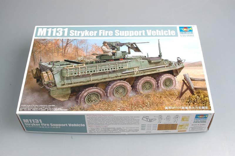 Trumpeter 00398 United State Army M1131 Stryker FSV 1/35 – imagen 2