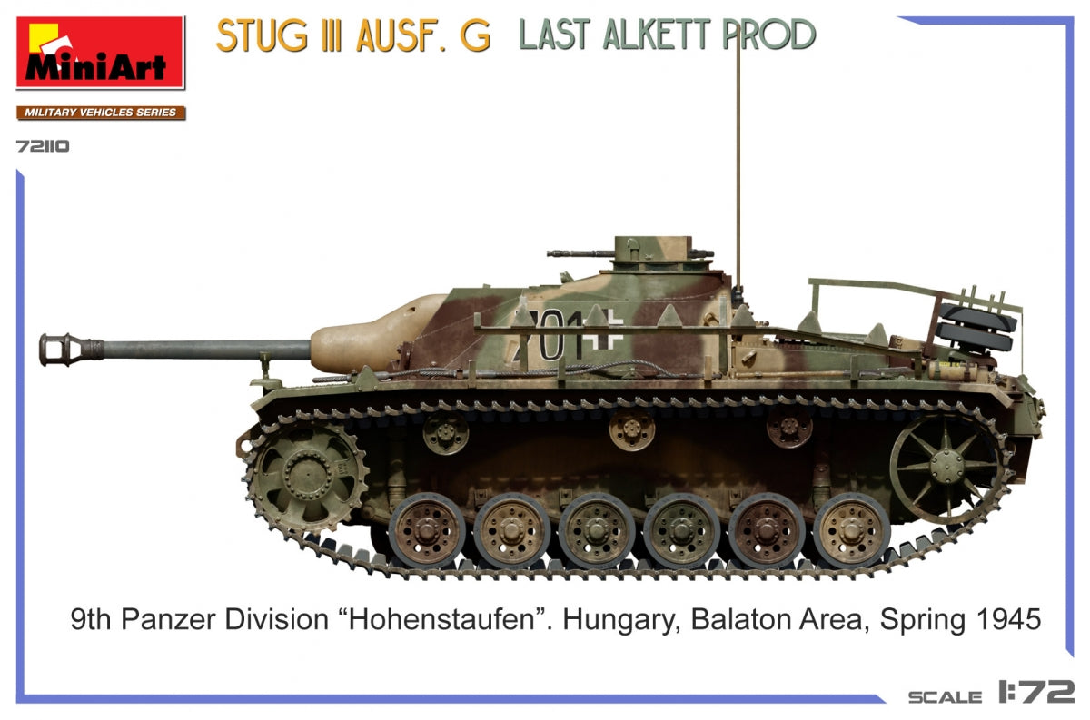 MiniArt 72110 StuG III Ausf. G Last Alkett Prod 1/72 – image 14
