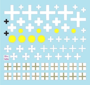 Star Decals 35-C1404 War in Ukraine # 15 Ukrainian Tanks and AFV insignias (II). Some of the many various insignias seen in 2022-23 1/35 – Bild 2