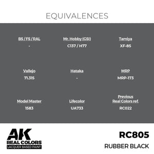 AK Interactive RC805 Rubber Black 17 ml – Bild 3