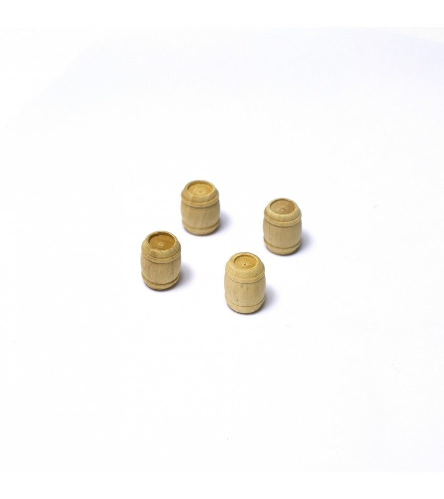 ARTESANIA LATINA 8566 Drewniana Beczka / wooden barrel 12 mm - 4 sztuki
