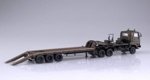 Aoshima 00997 Camion transporteur de chars lourds Type 73 des Forces d&amp;#39;autodéfense japonaises (échelle 1/72) – image 2