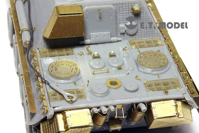 E.T. Model E72-011 WWII German Jagdpanther Early Production For DRAGON Kit 1/72 – immagine 6