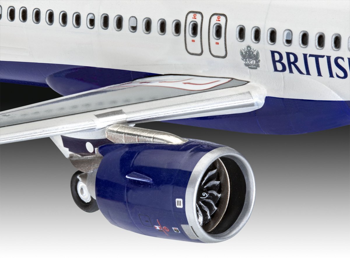 Revell 03840 Airbus A320neo British Airways 1/144 – Bild 6