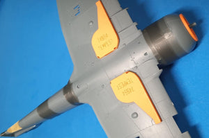 Omask 74894 Tempest Mk.II wheelbay plugs (for Eduard) 1/48 – image 2