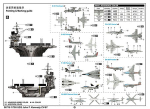Trumpeter 06716 USS John F. Kennedy CV-67 1/700 – Bild 5