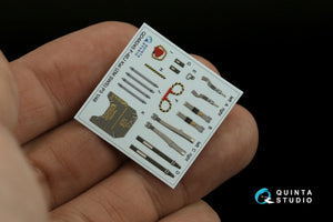Quinta Studio QD48245 F-4EJ Kai 3D-Printed &amp;amp; coloured Interior on decal paper (ZM SWS) 1/48 – immagine 16