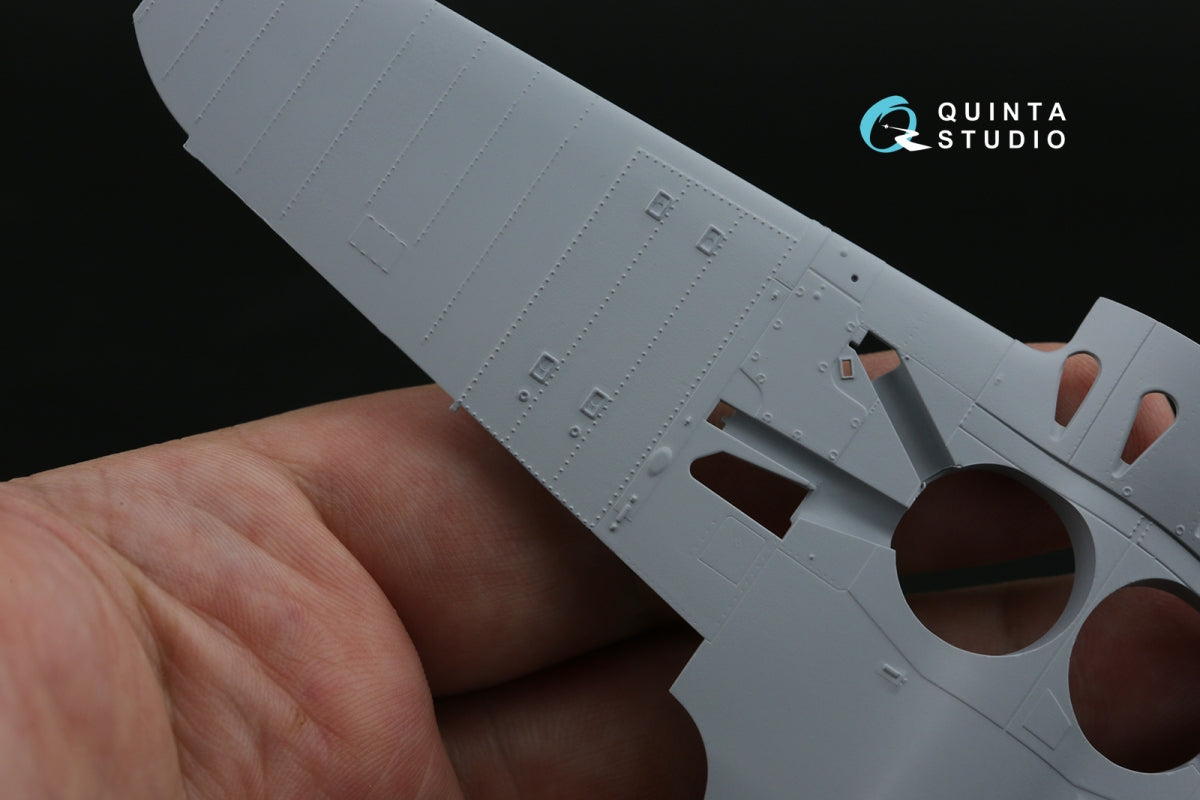 Quinta Studio QP48041 I-16 Type 5 (late) Exterior set (Zvezda) 1/48 – image 10