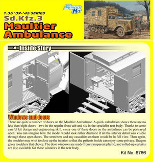 Dragon 6766 Sd.Kfz.3 Maultier Ambulance 1/35 – image 3