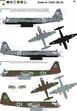 Fly 32026 Arado Ar 234 B-2N/S2 1/32 – imagen 10