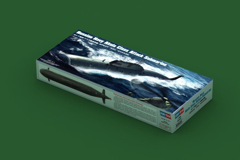 Hobby Boss 83525 Russian Navy SSN Akula Class Attack Submarine 1/350 – Bild 2