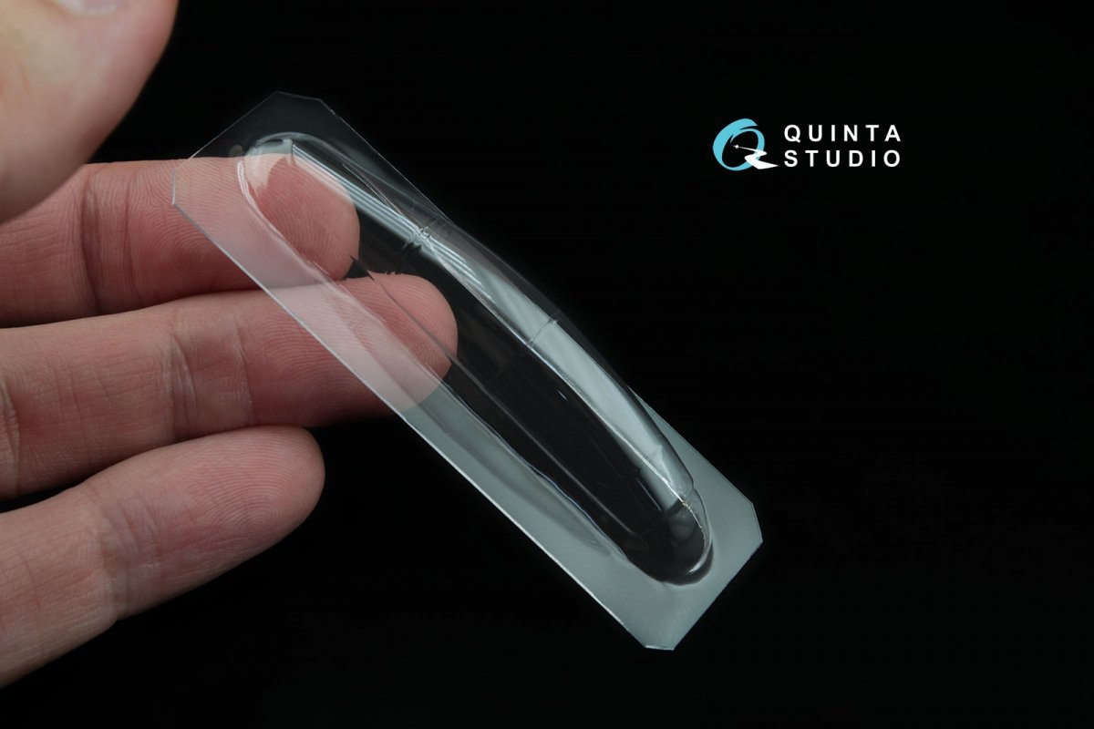 Quinta Studio QC72012 Su-27UB/Su-30 vacuformed clear canopy(for Zvezda kit) 1/72 – Bild 2