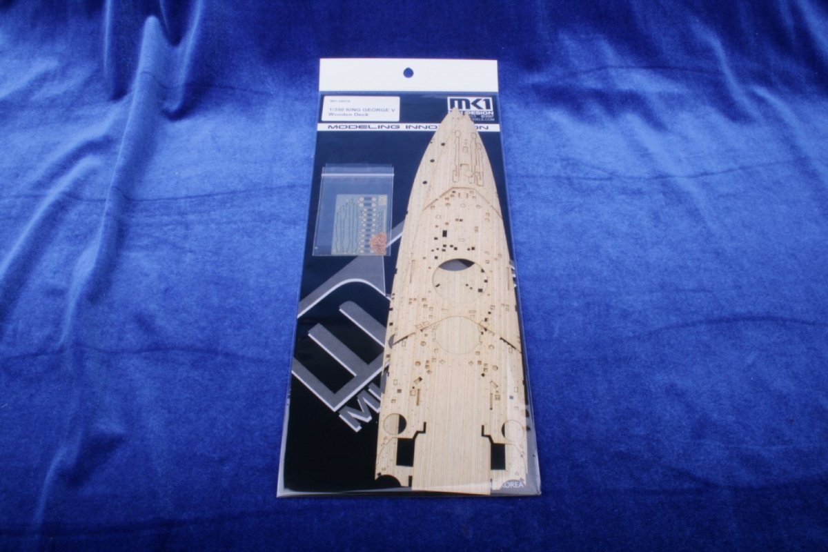 MK1 Design MD-35018 Pont en bois King George V 1/350 – image 2