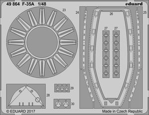 Eduard 49864 F-35A MENG 1/48 – image 2