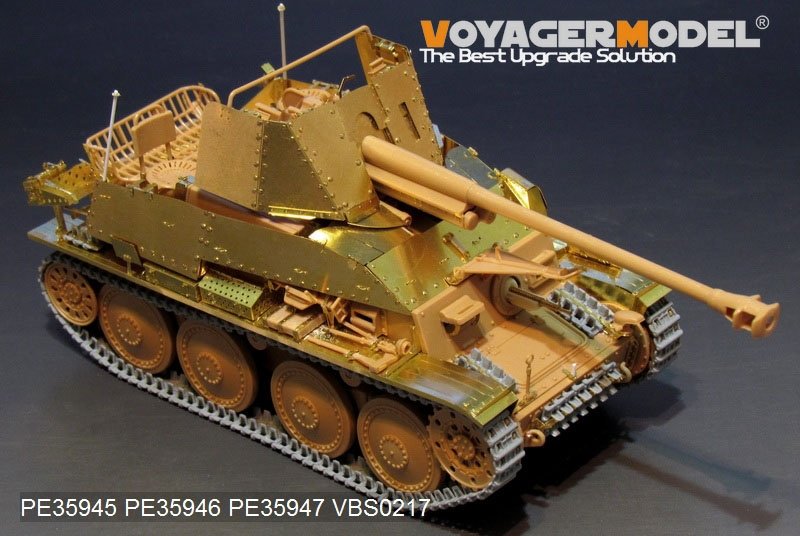 Voyager Model PE35945 WWII German Tank Destroyer Marder III (Sd.Kfz.139)Basic For TAMIYA 35248 1/35 – image 8
