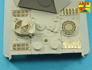 Aber 35G35 Grilles for Panther, Ausf.G; Jagdpanther, Ausf.G2 - Late Models for Takom 1/35 – Bild 9
