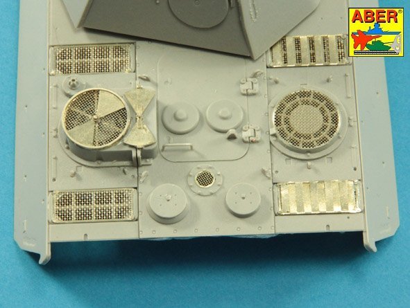 Aber 35G35 Grilles for Panther, Ausf.G; Jagdpanther, Ausf.G2 - Late Models for Takom 1/35 – Bild 9