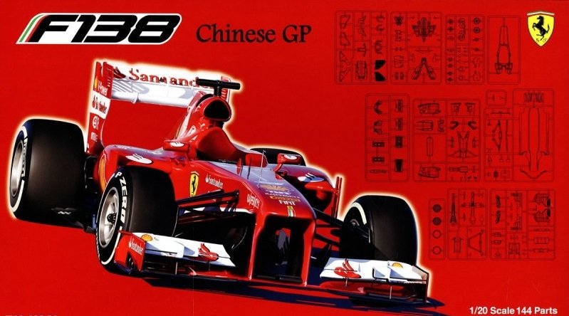 Fujimi 091761 F138 GP de Chine 1/20