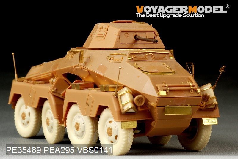 Maquette Voyager PE35489 Sd.Kfz.231 8 ROD allemand de la Seconde Guerre mondiale, version initiale, pour AFV 35231, échelle 1/35 – image 11