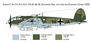 Italeri 1436 HEINKEL HE111H 1/72 – Bild 4