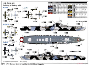 Trumpeter 06709 DKM Graf Zeppelin 1/700 – immagine 7