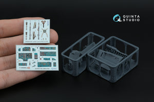Quinta Studio QD+48557 MiG-25BM Intérieur imprimé en 3D et coloré sur papier décalcomanie (ICM) (avec pièces en résine imprimées en 3D) 1/48 – image 2