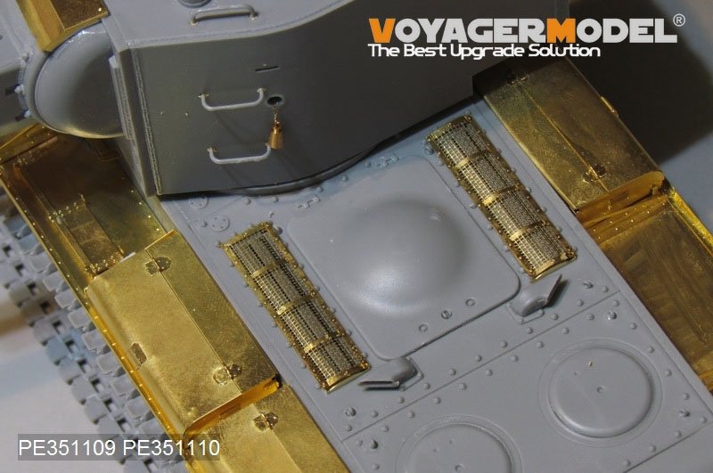 Voyager Model PE351109 WWII Russian KV-2 Basic Upgrade Set For TRUMPETER 1/35 – immagine 3