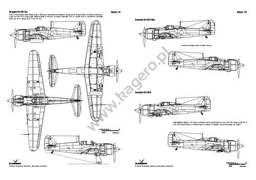 Kagero 3058 Kawasaki Ki - 61 Hien/ Ki - 100 EN – imagen 3
