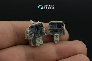 Intérieur imprimé en 3D et coloré sur papier décalcomanie Quinta Studio QDS-48535 AH-1Z Zulu Cobra/Viper (KittyHawk) (petite version) 1/48 – image 7