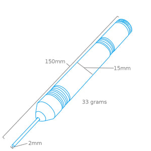 Modelcraft PPU8174G Pen Grip Pin Pusher With 100 Brass Pins – zdjęcie 2