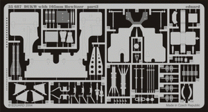 Eduard 35687 DUKW with 105mm Howitzer 1/35 Italeri – immagine 2