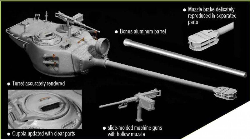 Dragon 3539 M51 Super Sherman Israel Defense Force - Premium Edition 1/35 – immagine 3